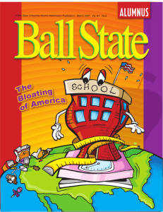 A Ball State University Alumni Association Publication   March...