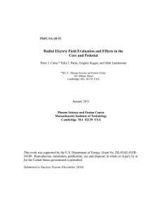 Radial Electric Field Evaluation and Effects in the Core and Pedestal