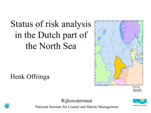 Status of risk analysis in the Dutch part of the North Sea