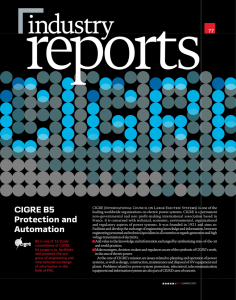 reports industry CIGRE B5 77