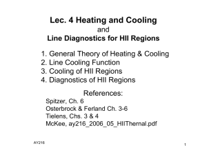 Lec. 4 Heating and Cooling