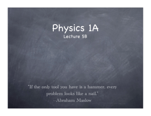 Physics 1A