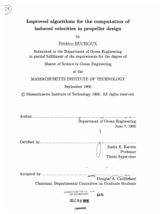 Improved algorithms for the  computation  of Frederic  BUCHOUX