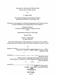 Proposals  for  a Restructured  California  State