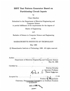 Partitioning Circuit Inputs