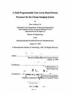 A  Field Programmable Gate Array Based  Stream