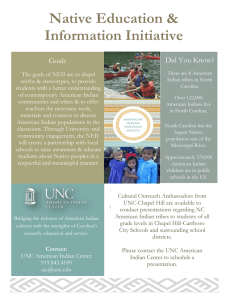 Native Education &amp; Information Initiative  Did You Know?
