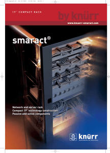 by knürr smaract ® Network and server rack