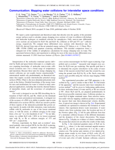 Communication: Mapping water collisions for interstellar space conditions