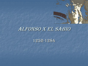 Alfonso X el Sabio 1252-1284