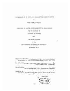 IHPLEHENTATION OF SHORT-TIME llOMOHORPHIC DEREVERBERATION SUBMITTED