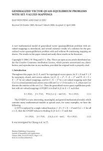 GENERALIZED VECTOR QUASI-EQUILIBRIUM PROBLEMS WITH SET-VALUED MAPPINGS