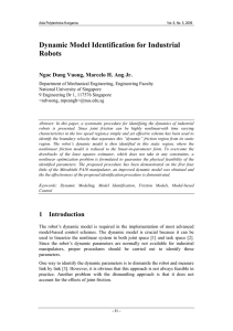 Dynamic Model Identification for Industrial Robots