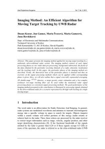 Imaging Method: An Efficient Algorithm for Jana Rovňáková