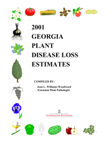 2001 GEORGIA PLANT DISEASE