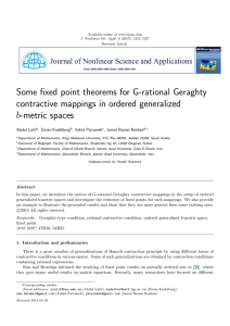 Some fixed point theorems for G-rational Geraghty b-metric spaces