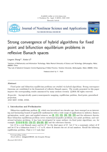 Strong convergence of hybrid algorithms for fixed reflexive Banach spaces