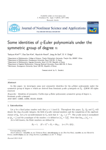 Some identities of q-Euler polynomials under the Taekyun Kim