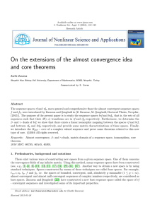 On the extensions of the almost convergence idea and core theorems