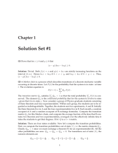 Solution Set #1 Chapter 1 (1)