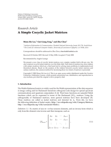 Hindawi Publishing Corporation Mathematical Problems in Engineering Volume 2008, Article ID 132674, pages