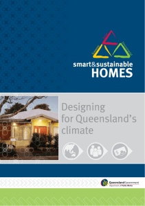Designing for Queensland’s climate Designing for
