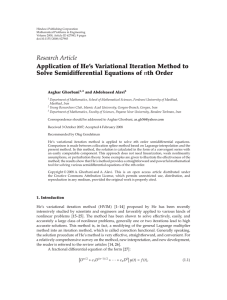 Hindawi Publishing Corporation Mathematical Problems in Engineering Volume 2008, Article ID 627983, pages