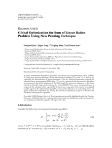 Hindawi Publishing Corporation Mathematical Problems in Engineering Volume 2008, Article ID 646205, pages