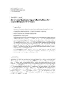 Hindawi Publishing Corporation Mathematical Problems in Engineering Volume 2008, Article ID 730358, pages