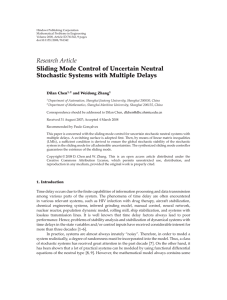 Hindawi Publishing Corporation Mathematical Problems in Engineering Volume 2008, Article ID 761342, pages