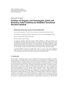 Hindawi Publishing Corporation Mathematical Problems in Engineering Volume 2008, Article ID 917407, pages