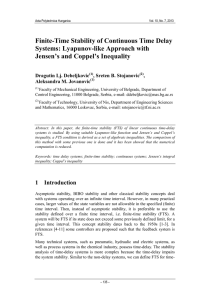 Finite-Time Stability of Continuous Time Delay Systems: Lyapunov-like Approach with