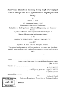 Statistical Circuit Design  and  Its  Applications  in ... Study A.