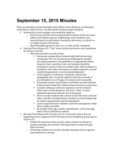 September 15, 2015 Minutes