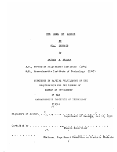 THE  ROLE  OF  LIGNIN IRVING  A. B.S.,