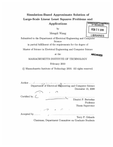 Simulation-Based  Approximate  Solution  of IB 3