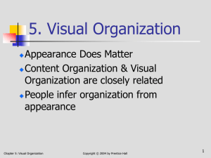 5. Visual Organization