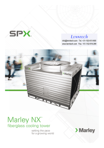 Marley NX Lenntech  fiberglass cooling tower