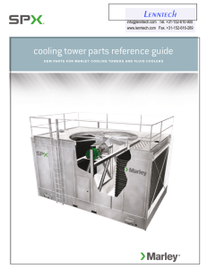 cooling tower parts reference guide Lenntech Tel. +31-152-610-900 www.lenntech.com   Fax. +31-152-616-289