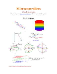 Microcontrollers A Simple Introduction  Eric L. Michelsen