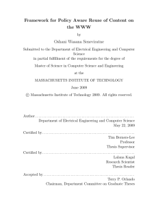 Framework for Policy Aware Reuse of Content on the WWW