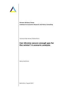 Can Ukraine secure enough gas for the winter? A scenario analysis