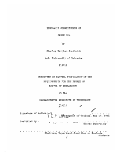 INORGANIC Stanley Harpham  SouthwtAick A.B. University  of Nebraska