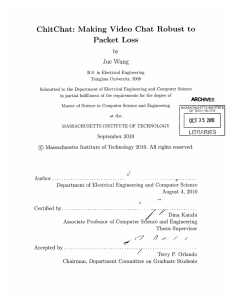 ChitChat: Making  Video  Chat  Robust  to
