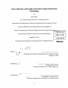 Data  Collection and  Graph  Generation  Using... Technology