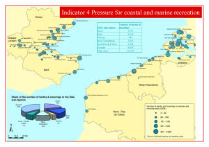 Indicator 4 Pressure for coastal and marine recreation Essex SAIL sub-region