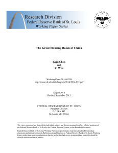 Research Division Federal Reserve Bank of St. Louis  Working Paper Series