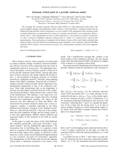 Quantum critical point in a periodic Anderson model