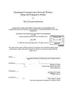 Distributed  Communication  Network Wireless Win Chevapravatdumrong