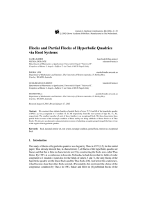 Flocks and Partial Flocks of Hyperbolic Quadrics via Root Systems